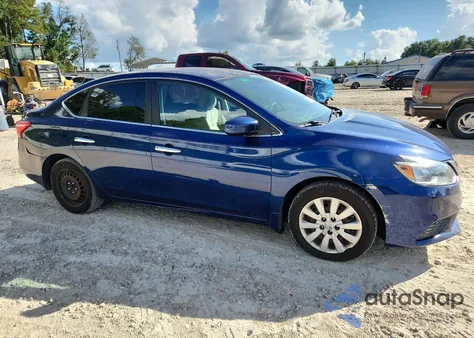 2016 Nissan Sentra S from USA, damaged, VIN 3N1AB7APXGY216217
